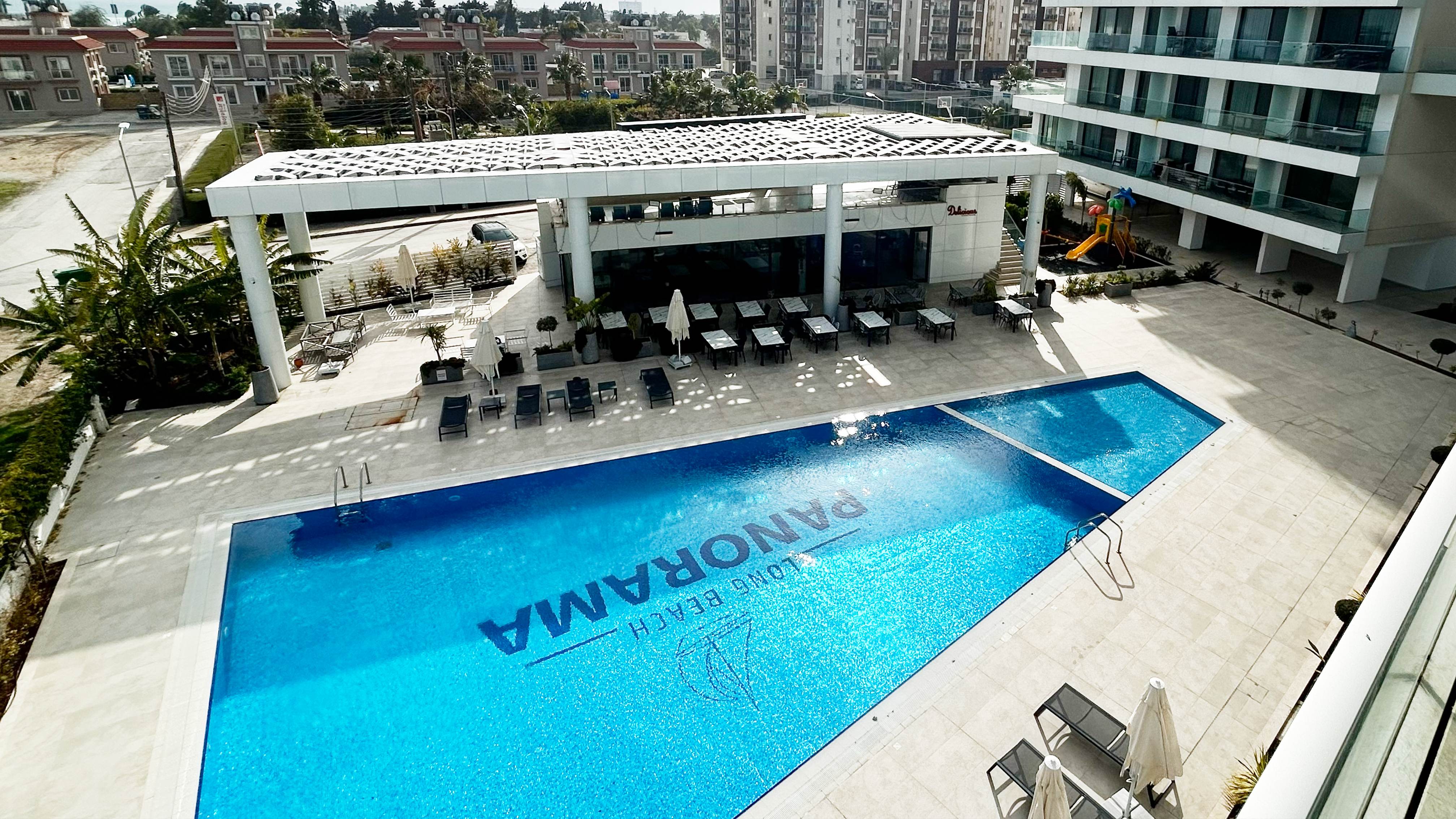 Pool Aerial View