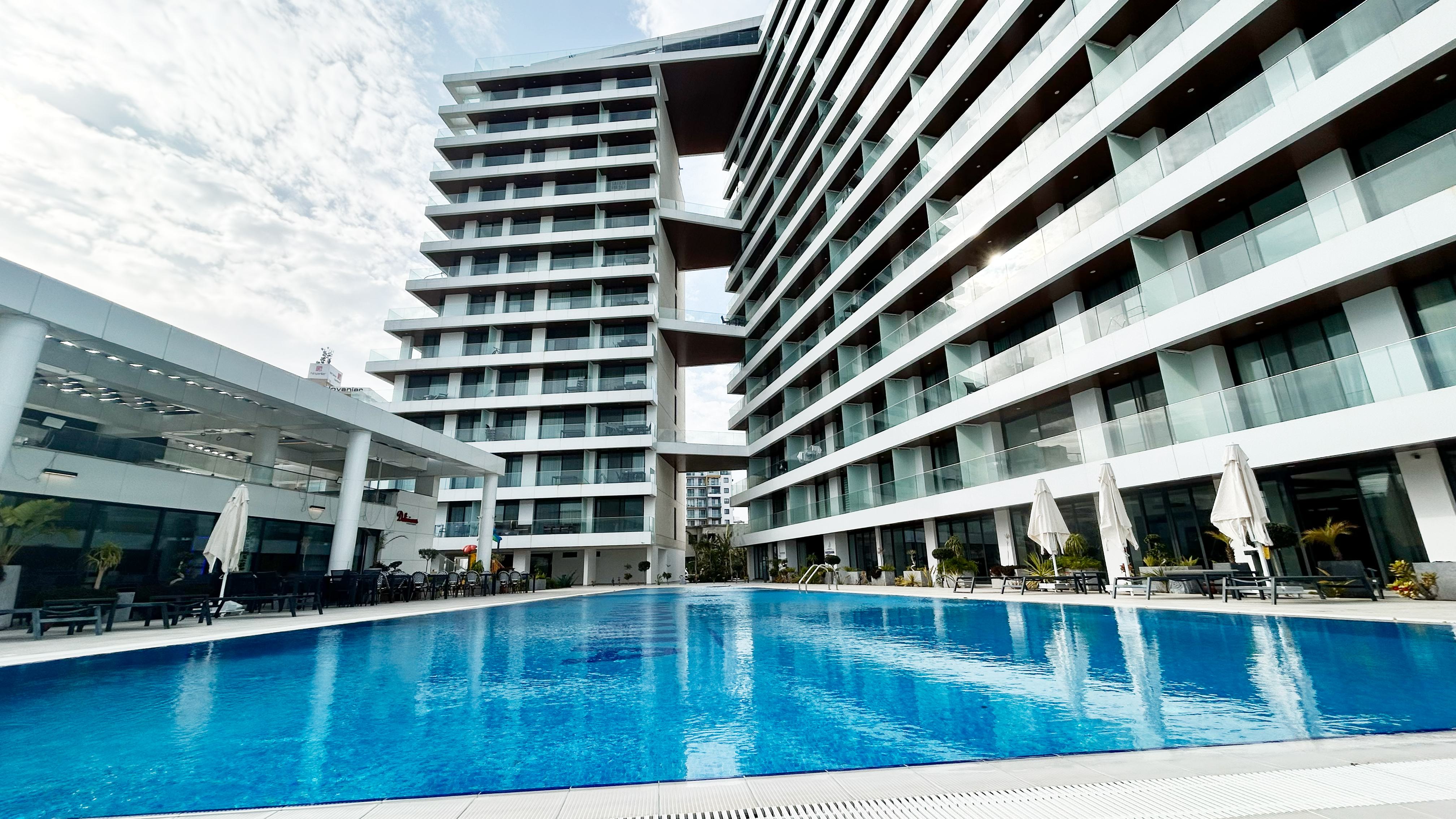Swimming Pool with Building View